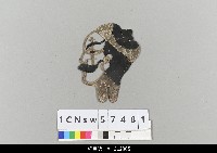 藏品(中國湖北皮影戲偶頭-丑)的圖片